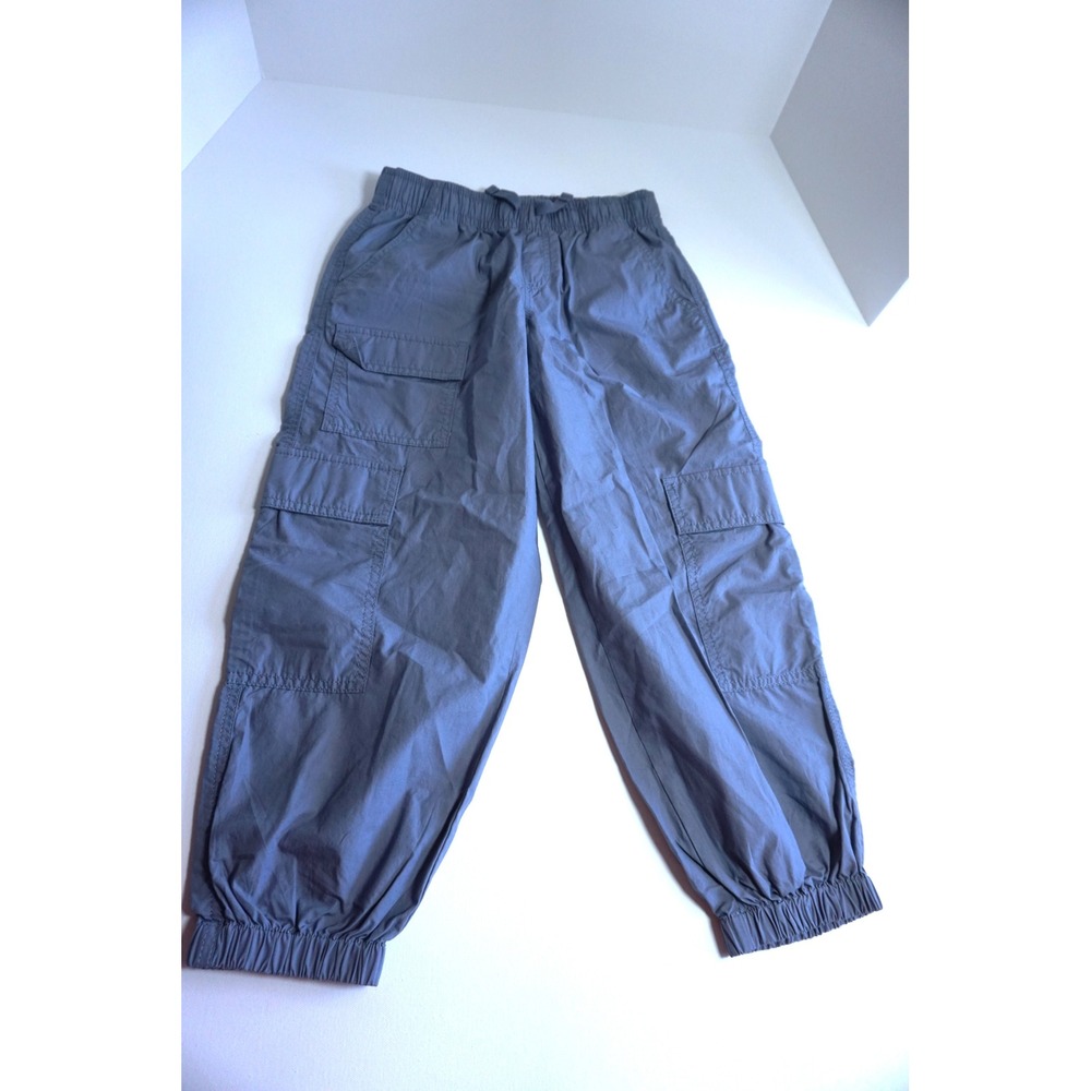 SO Goods for Life Kids Grey Cotton Cargo Jogger Pants Size 8 DG52X011RS